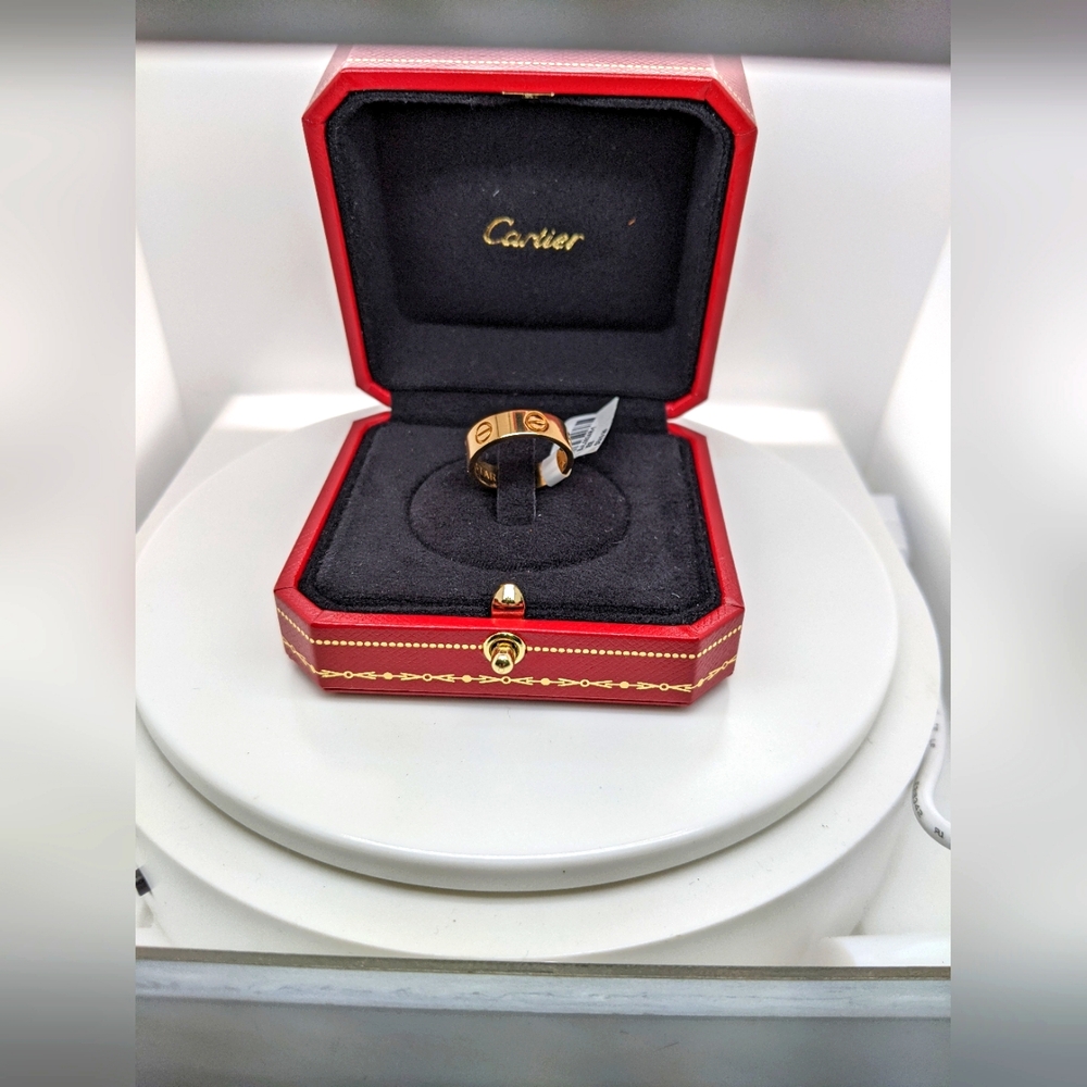 Cartier 18K Yellow Gold Love Ring
